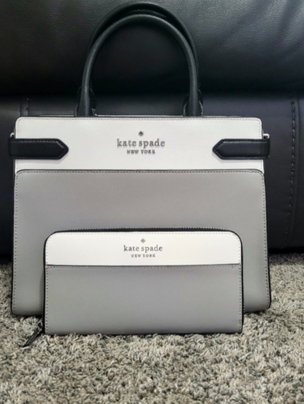 ⏳️1 DAY SALE⏳️LIKE NEW🩶Kate Spade Bag And Wallet Set🩶